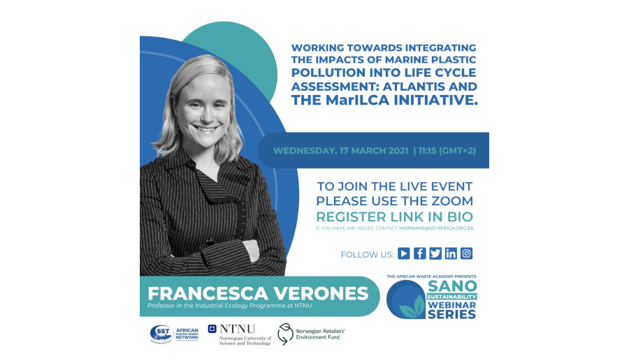 Presentation in the Sano Sustainability Webinar Series