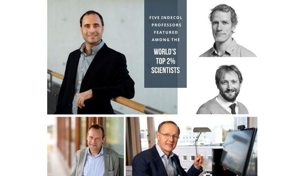 Five Indecol Professors featured in World’s top 2% scientist list